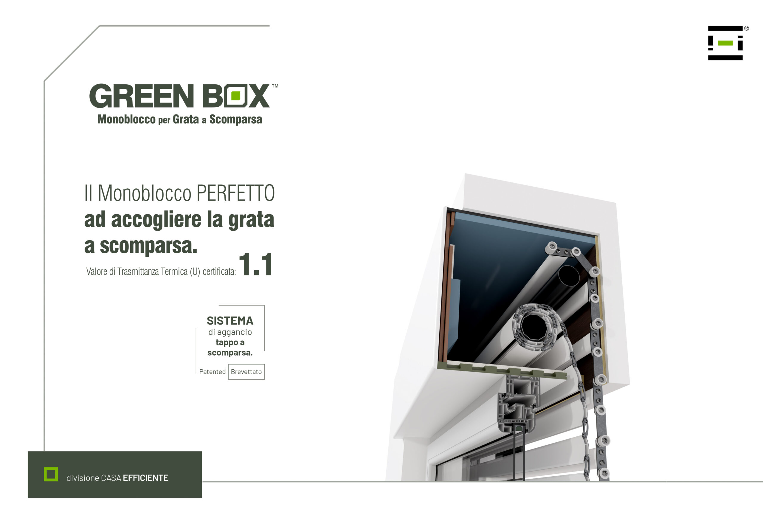 Monoblocco Isolante termo-acustico GreenBox™